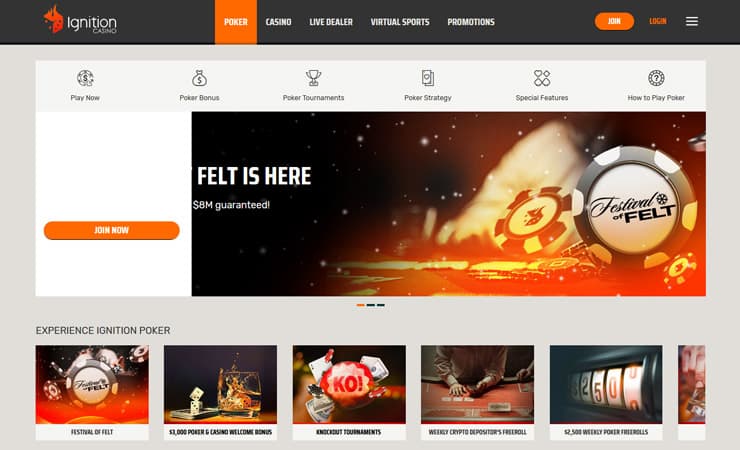 Ignition Casino Poker