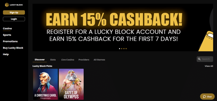 lucky block casino