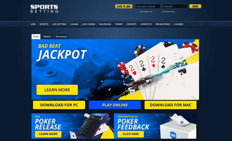 SportsBetting.ag Poker