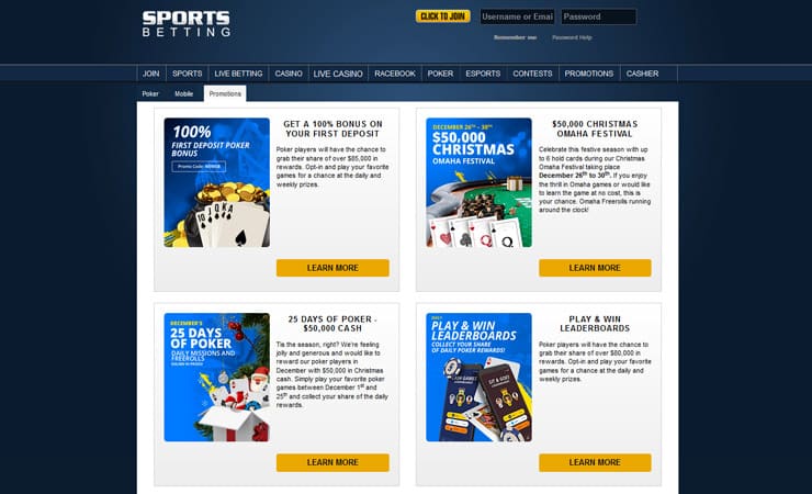 Nevada Online Poker Bonuses