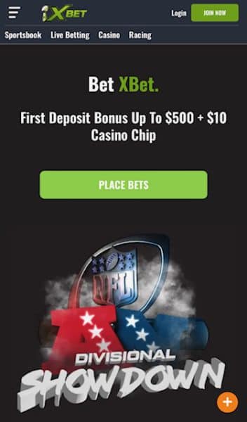 XBet homepage - The best MO sports betting apps