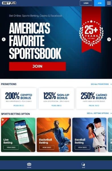 Best Vermont Betting Apps - BetUS
