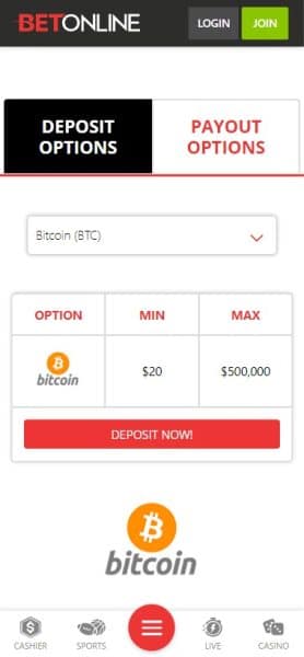 BetOnline Mobile Banking