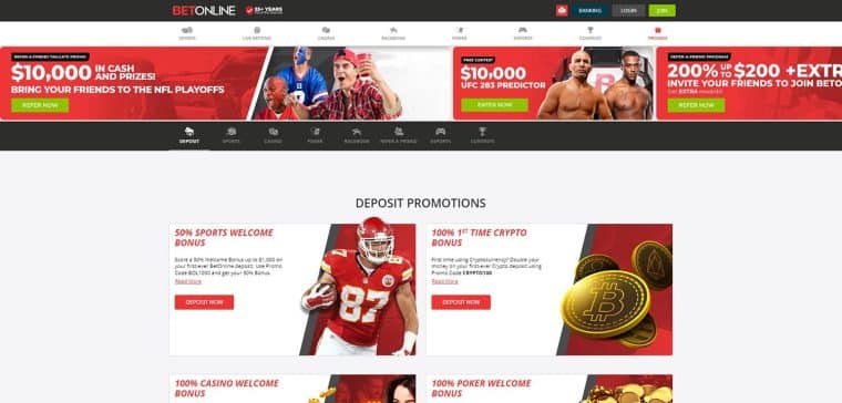 BetOnline Promos