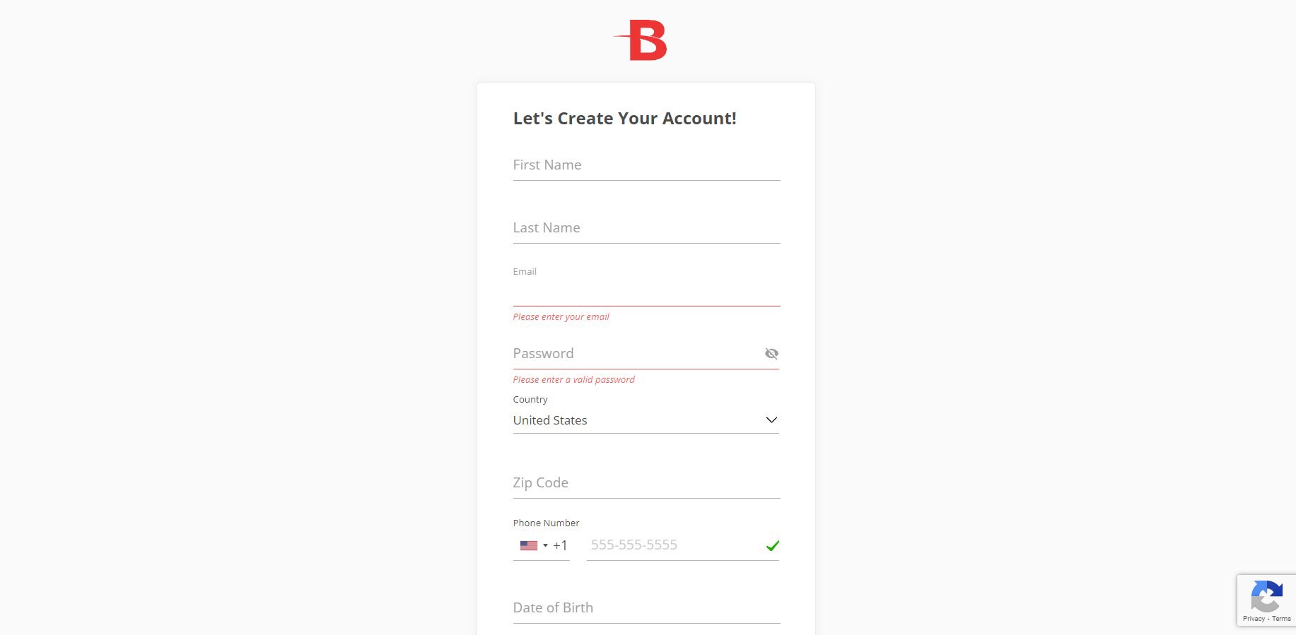 BetOnline Registration
