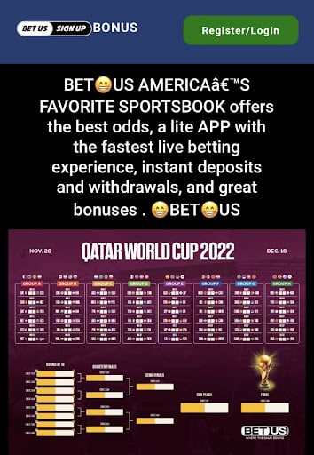 BetUS mobile betting in Michigan
