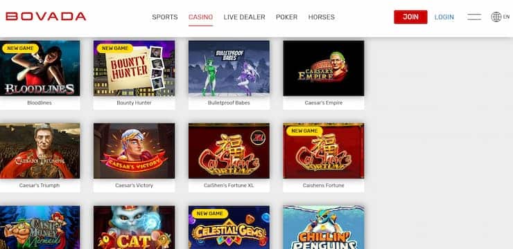 Bovada Casino