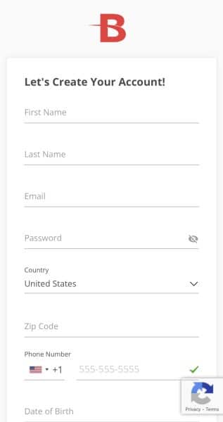 Create Your Account on BetOnline