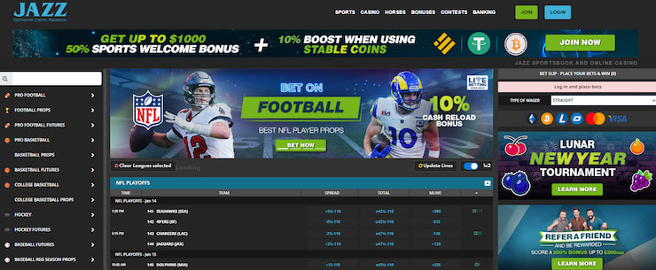 Jazz New Offshore Sportsbook