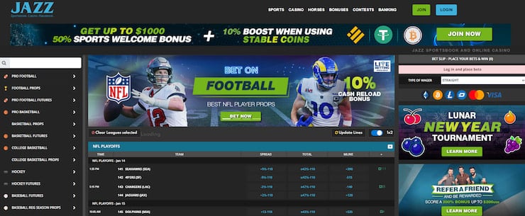 Jazz Top Offshore Sportsbook