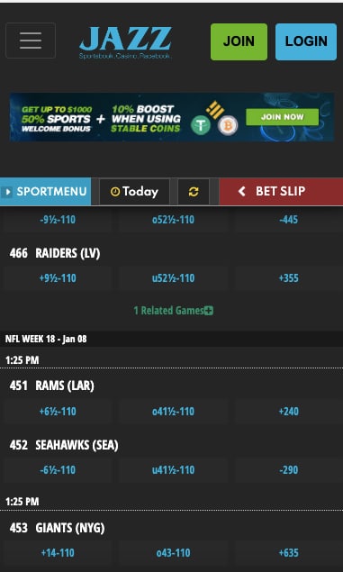 Jazz Sports App