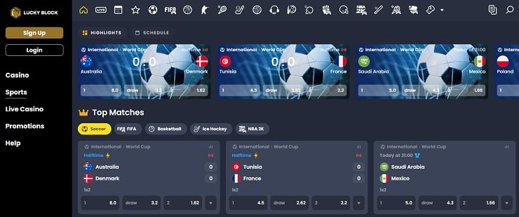 Lucky Block Sports