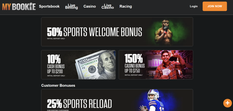 MyBookie Bonus