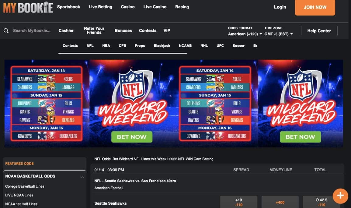 MyBookie NFL playoff Alabama odds