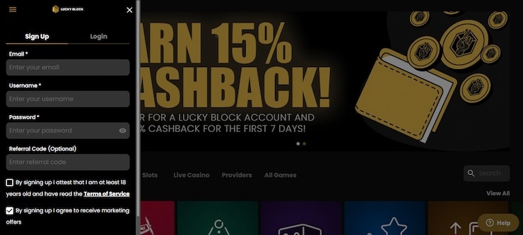Lucky Block Step 1