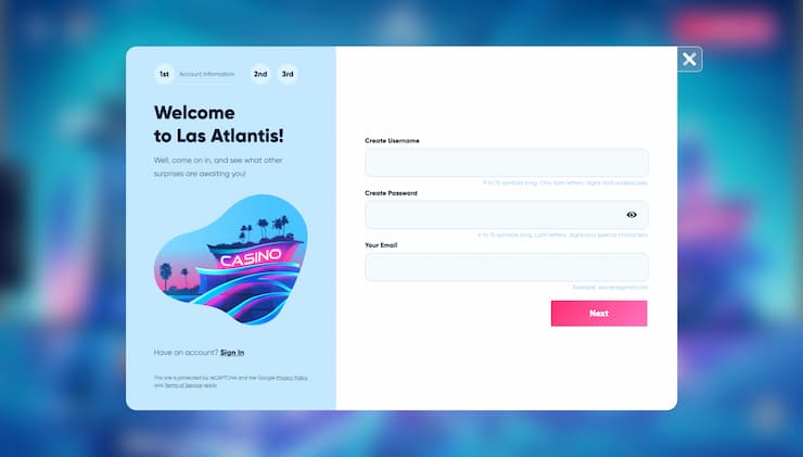 Las Atlantis Register