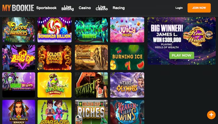 MyBookie $10 Deposit Casino