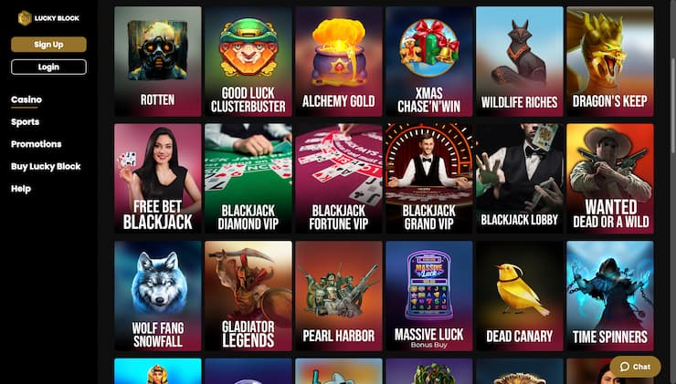 Lucky Block $10 Deposit Casino