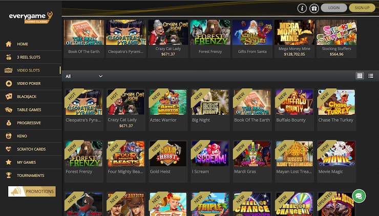 Everygame $10 Deposit Casino
