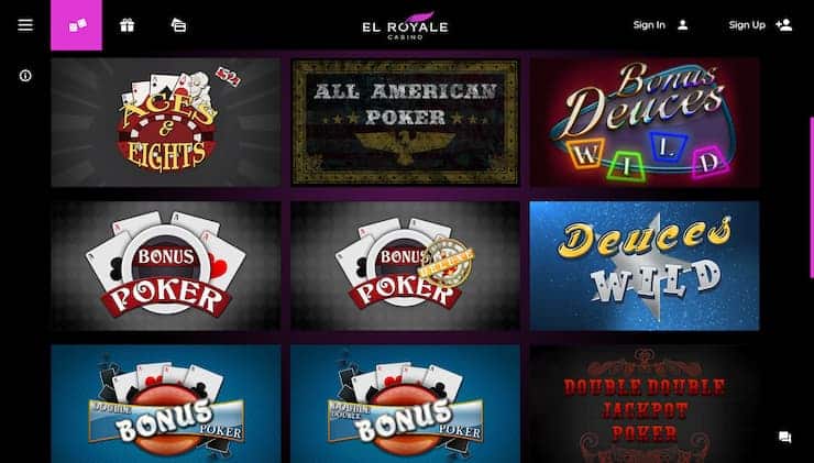 El Royale $10 Deposit Casino