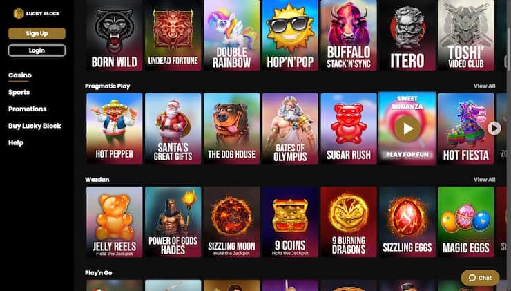 Lucky Block Casino Sweet Bonanza Slot