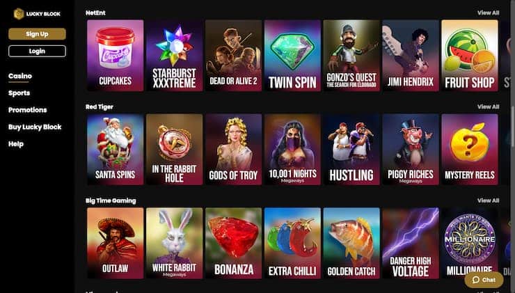 Lucky Block Casino Dead or Alive 2 Slot