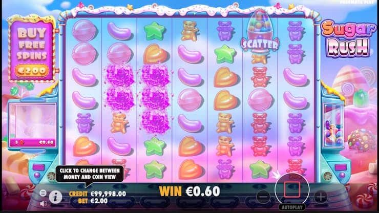 Sugar Rush Slot Tumble Feature