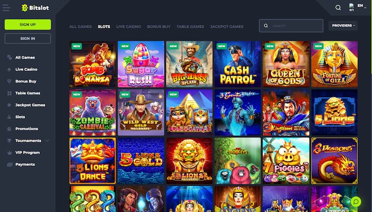 BitSlot Casino Sugar Rush Slot