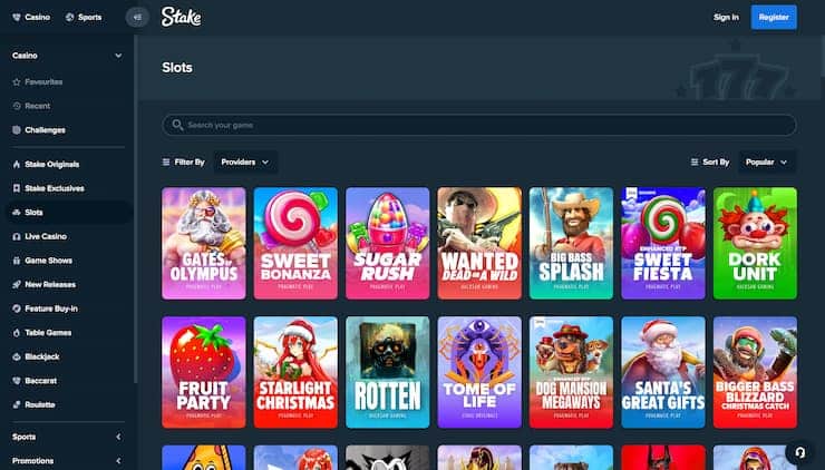 Stake Casino Mega Moolah Slots