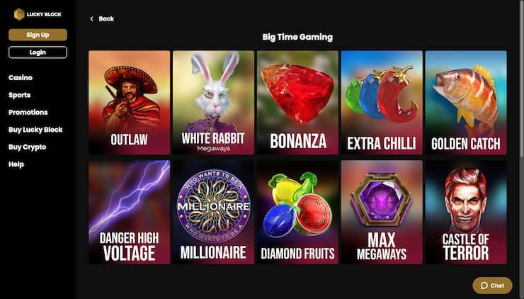 Lucky Block Casino Danger High Voltage Slot