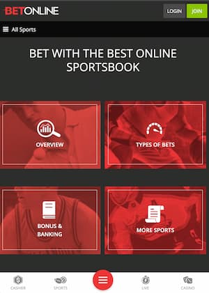 BetOnline lobby