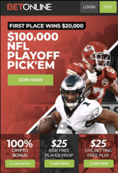 BetOnline sign up