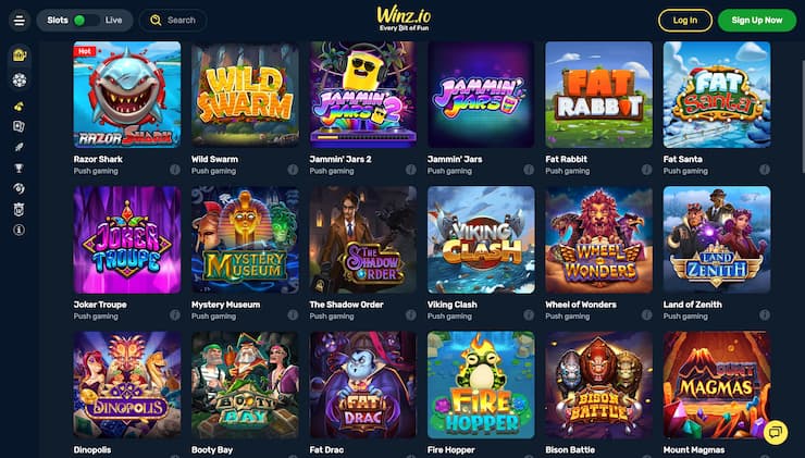 Winz Casino Jammin Jars Slot