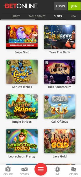 BetOnline Best TX Casino App