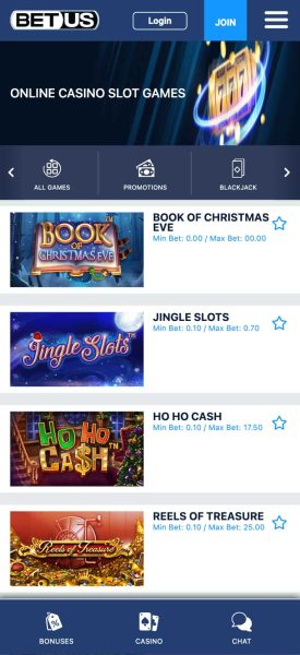 BetUS Best TX Casino App