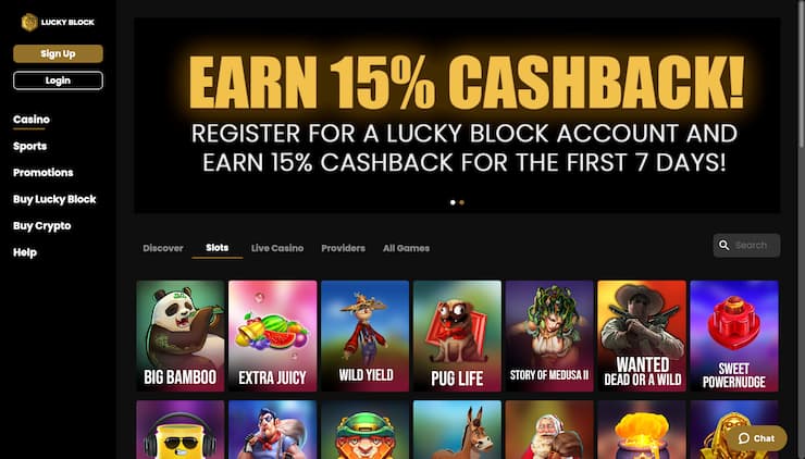 Lucky Block Betsoft Casino