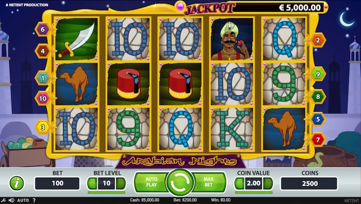 NetEnt Arabian Nights Slot