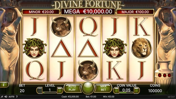 NetEnt Divine Fortune Slot