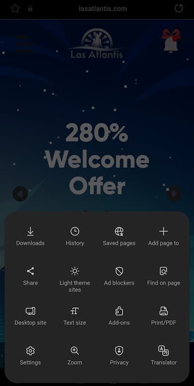 Step 2 Add the page to your device