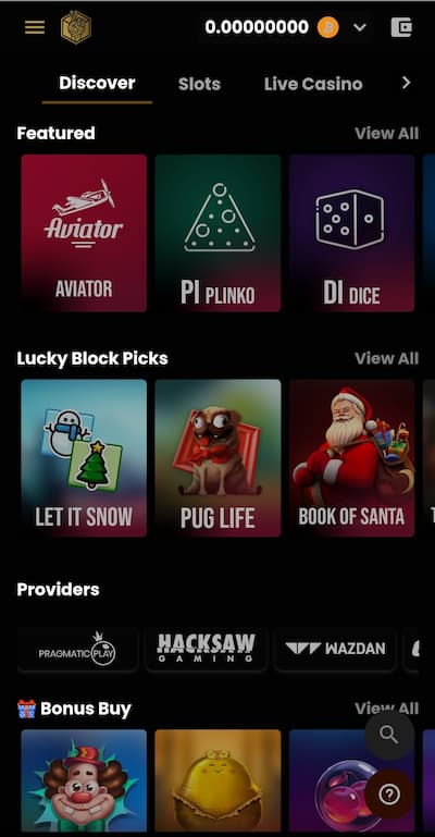 Step 4 Enjoy your Lucky Block experience