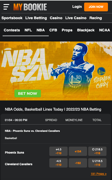 Texas app NBA betting lines