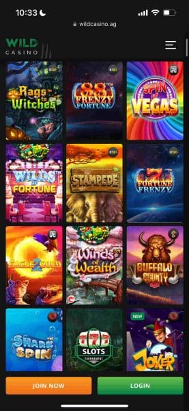 Wild Casino online slots