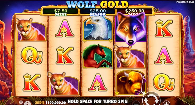 Wolf gold image