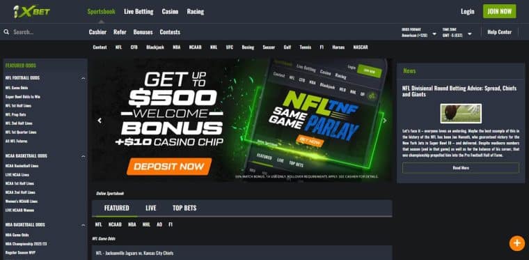 XBet Home