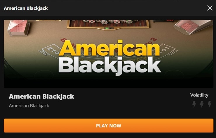 american blackjack
