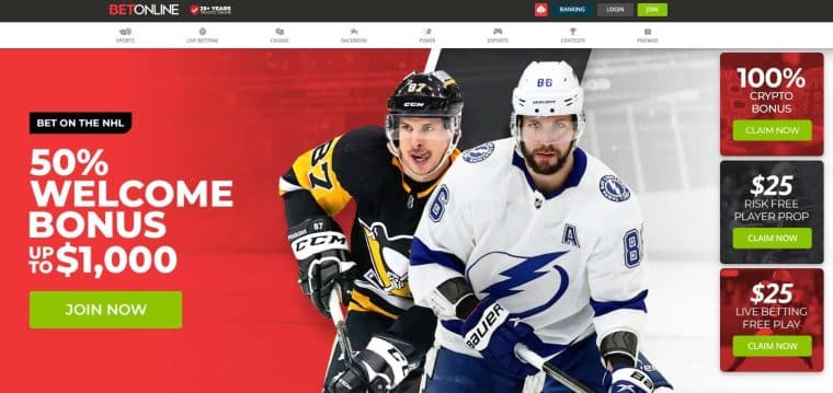 BetOnline betting site