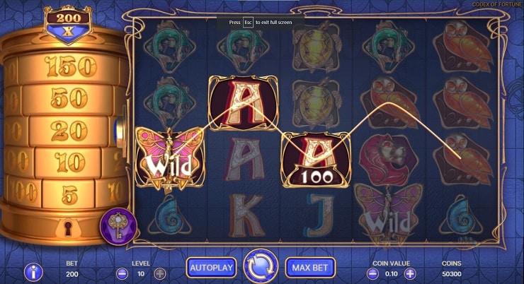 Codex of Fortune Slot