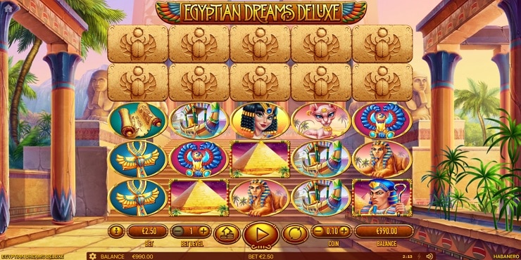 Egyptian Dreams Deluxe Slot