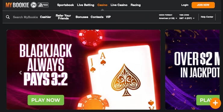 MyBookie Home Page