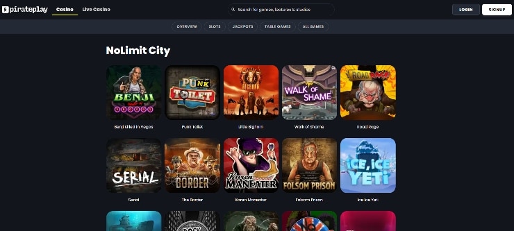 Nolimit City Gaming - Pirateplay